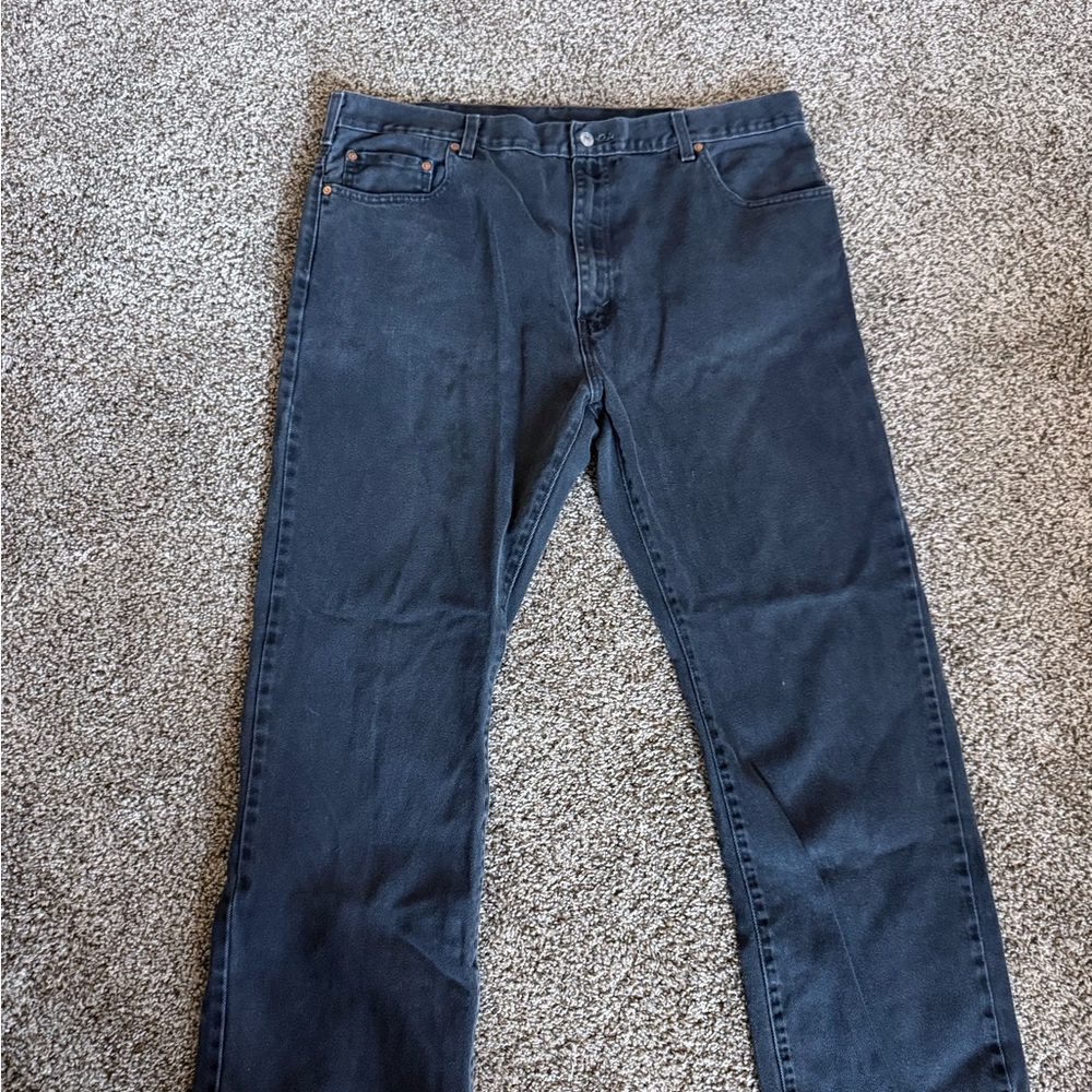 Levi's Men's Straight Black Jeans